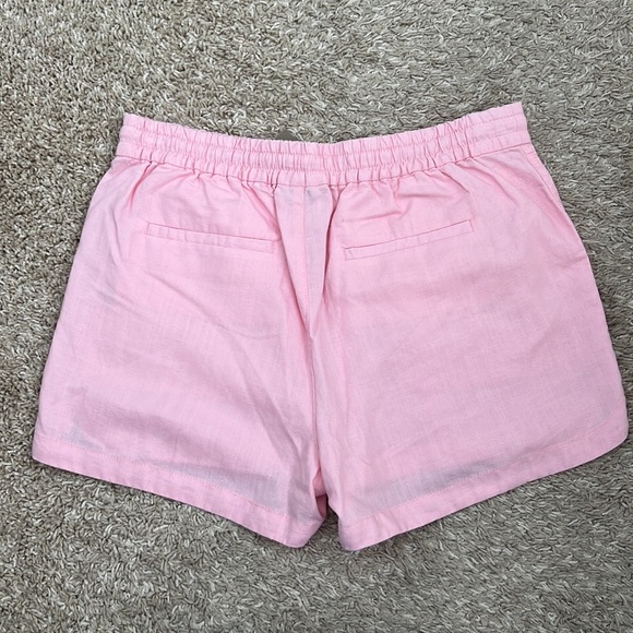 J Crew Pink linen shorts - Picture 3 of 4
